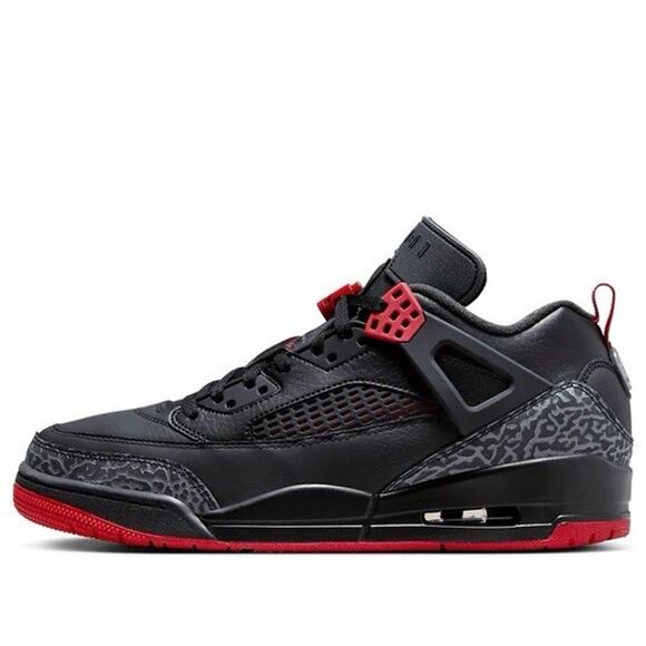 NEW Nike Air Jordan Spizike Low ‘Bred’ Black Gym Red FQ1759-006 Men\'s Size 11.5